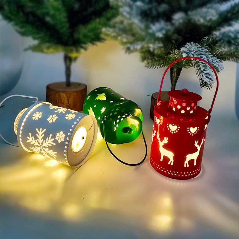 Christmas Candle Lights LED Lanterns Wind Lights Electronic Candles