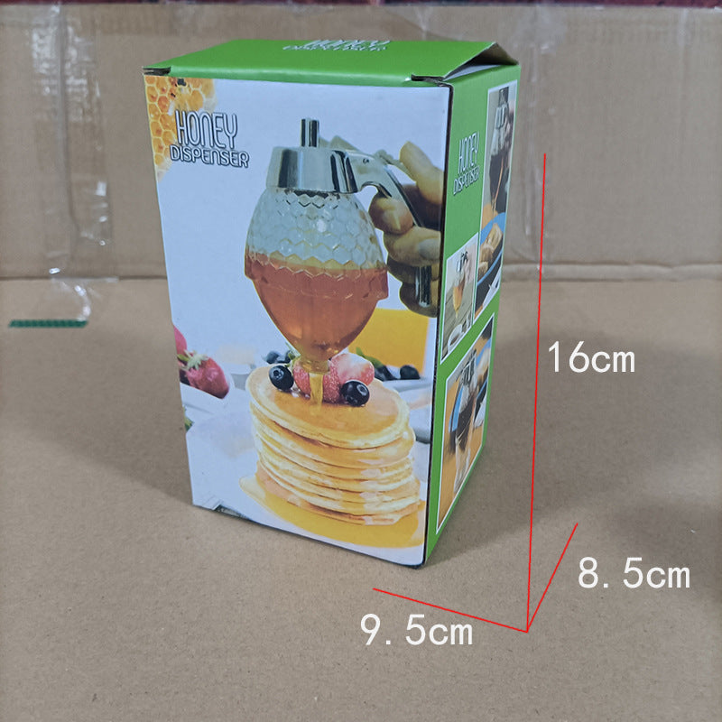 Press Type Honey Pot Jam Squeeze Bottle Sealed Plastic Cans